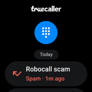 Truecaller spam call blocker